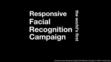 Interactive Facial Recognition Digital OOH Billboard Campaign for GMS » © Posterscope