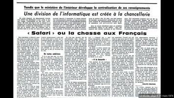 « Le Monde », page 9, 21 mars 1974
